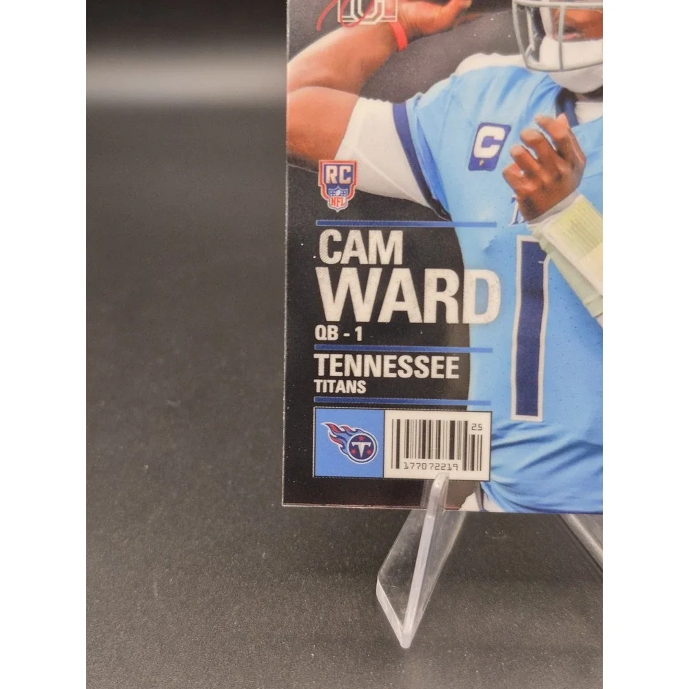 2025 Topps Signature Class Cam Ward #IS-20 In Session (RC) Tennessee Titans